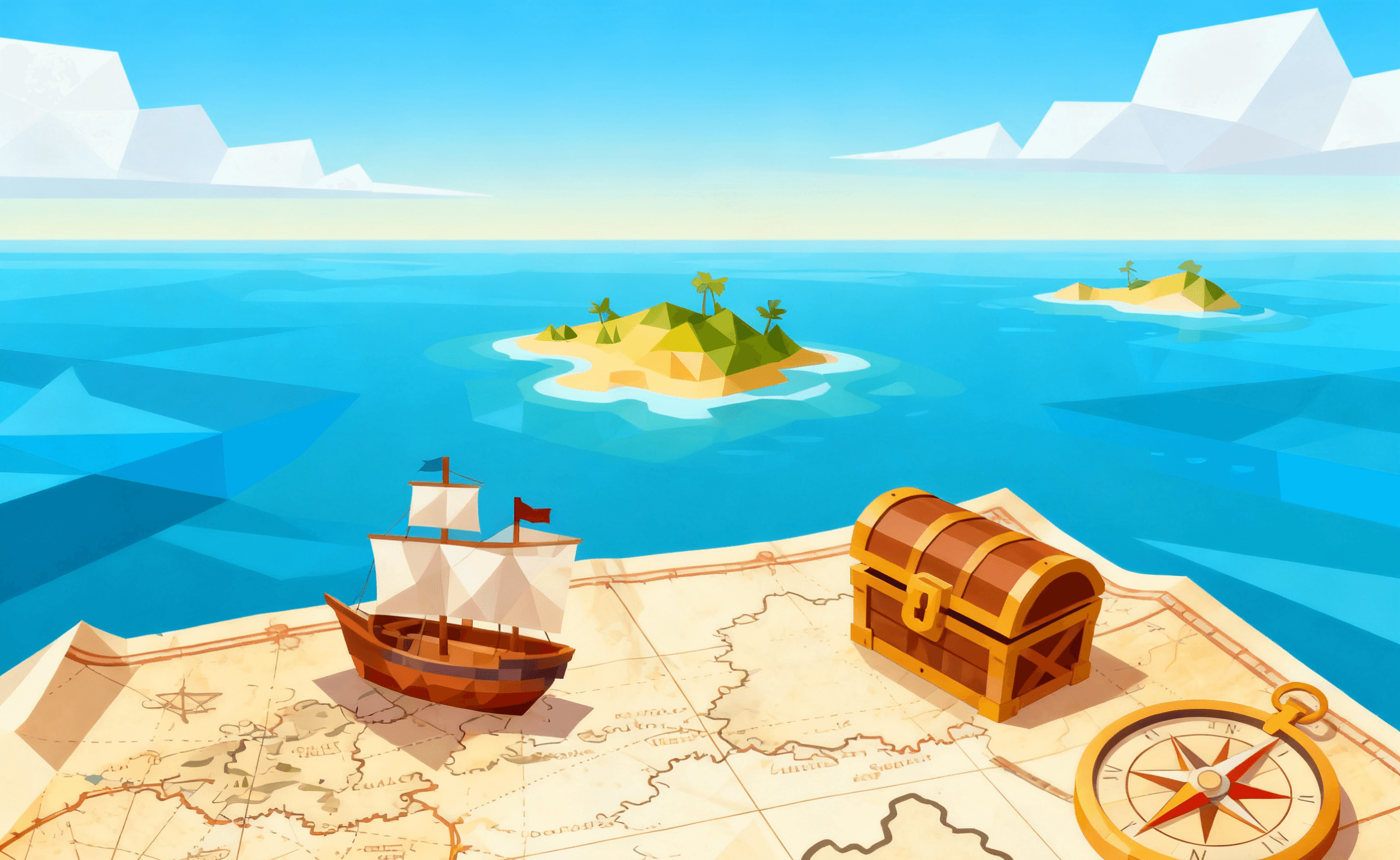 Treasure Hunt Background